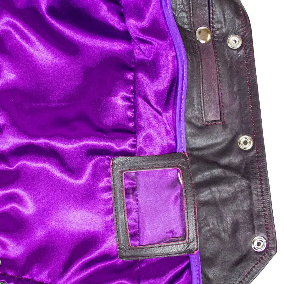 Open Road Women's Lace Side Leather Vest Women's Vests Boutique of Leathers/Open Road