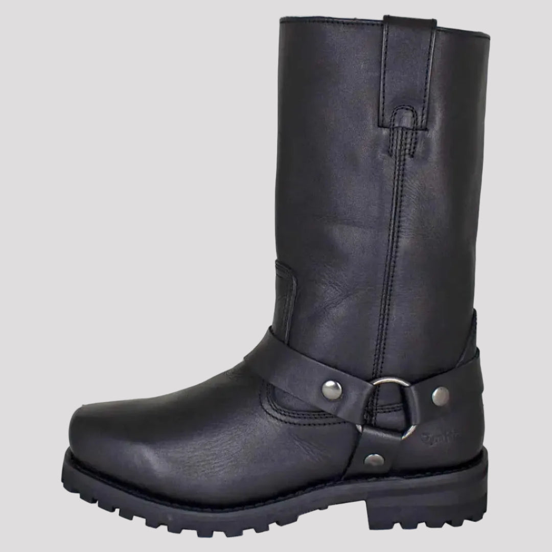 Open Road Men's Harness Motorcycle Boots - Boutique of Leathers/Open Road