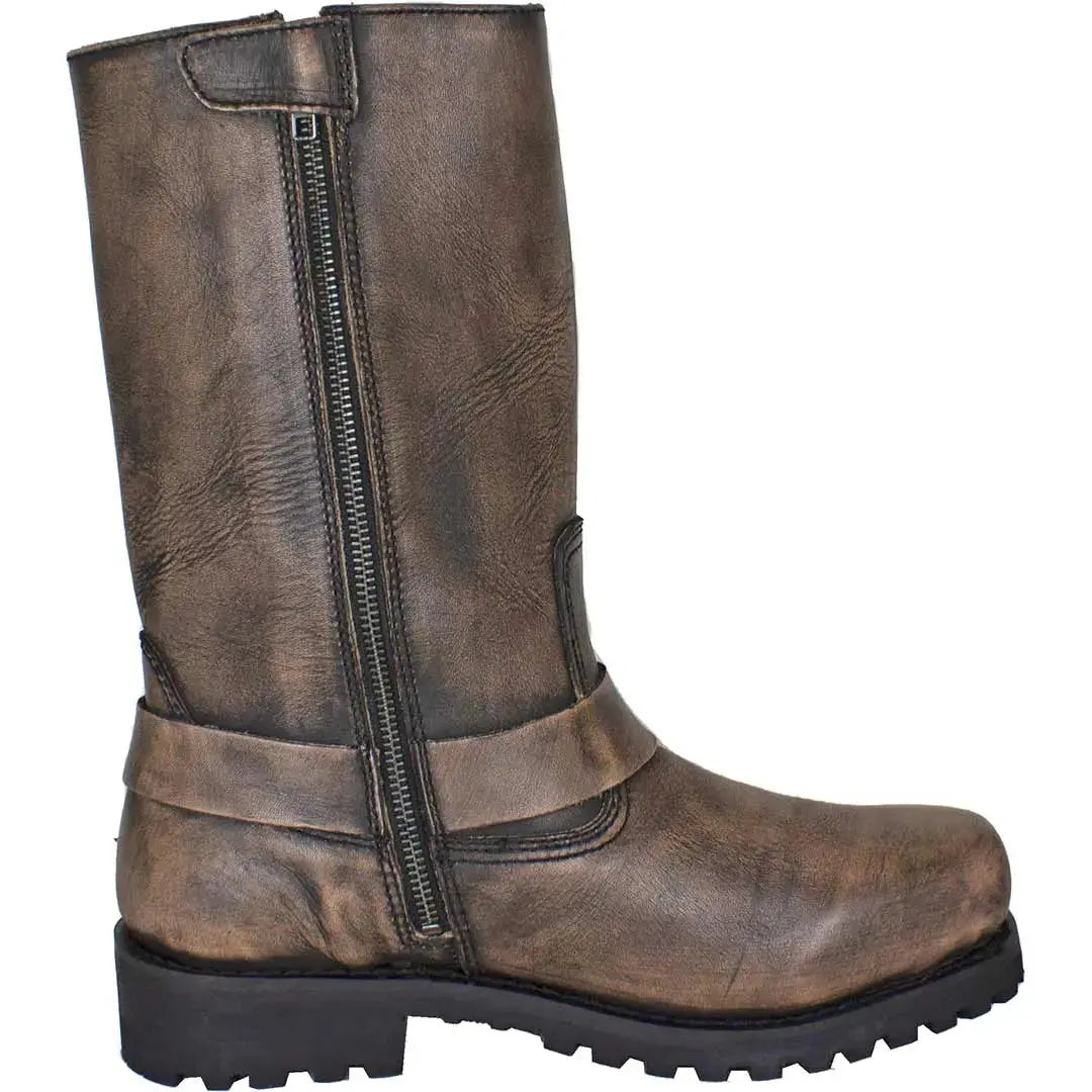 Open Road Men's Harness Motorcycle Boots - Boutique of Leathers/Open Road