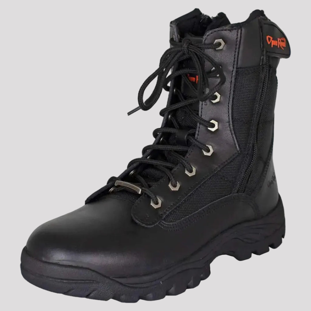 Open Road Men's Swat Motorcycle Boots - Boutique of Leathers/Open Road