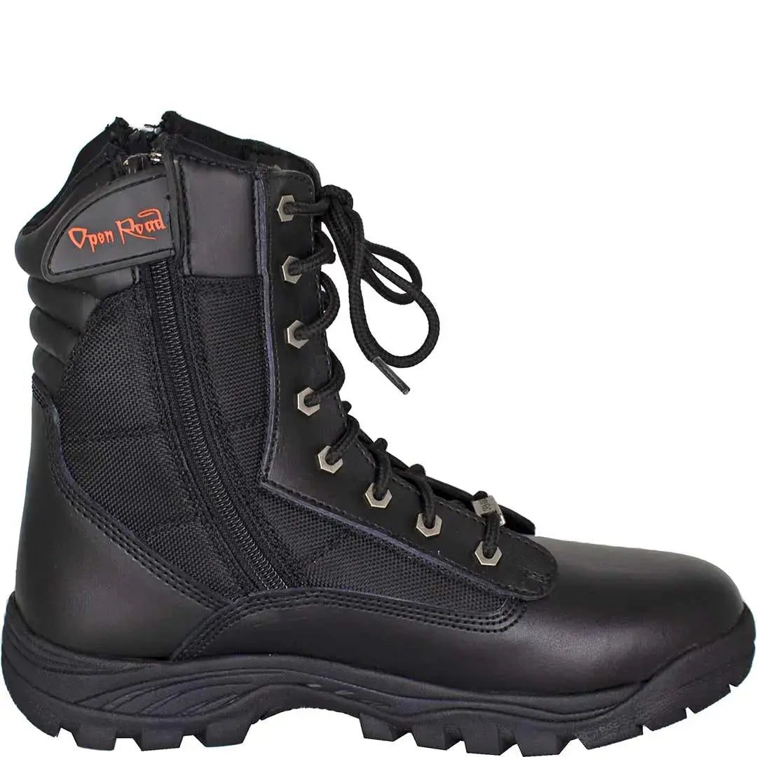 Open Road Men's Swat Motorcycle Boots - Boutique of Leathers/Open Road