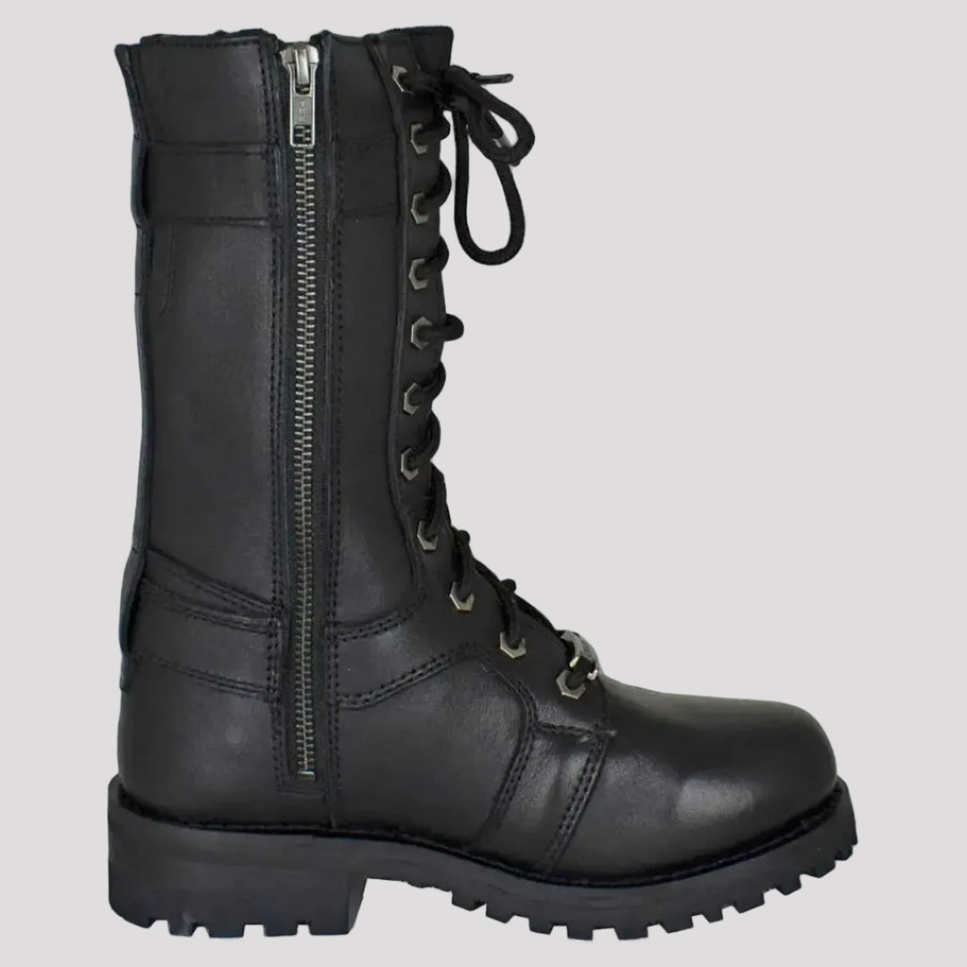 Open Road Women's Harness Motorcycle Boots - Boutique of Leathers/Open Road