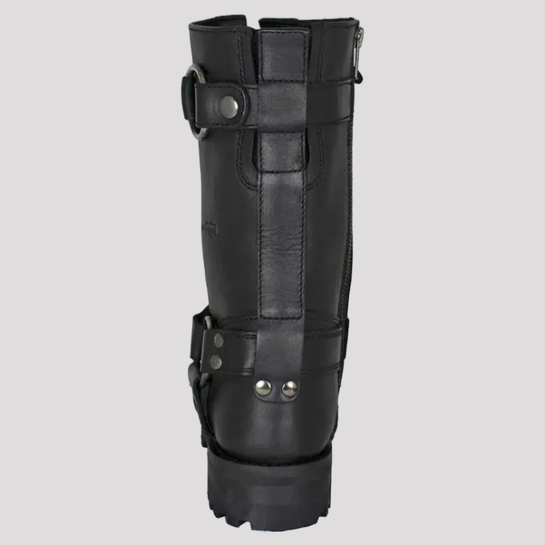 Open Road Women's Harness Motorcycle Boots - Boutique of Leathers/Open Road