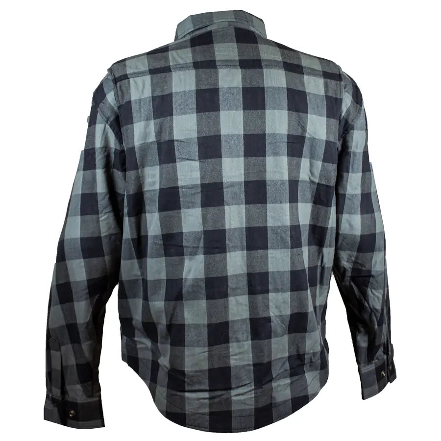 Men's Reinforced Plaid Riding Shirt Men's Armoured Shirts Boutique of Leathers/Open Road
