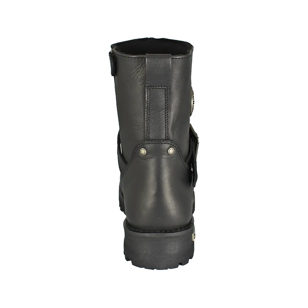 Milwaukee Leather Men's 6" Side Zip Motorcycle Boots - Boutique of Leathers/Open Road