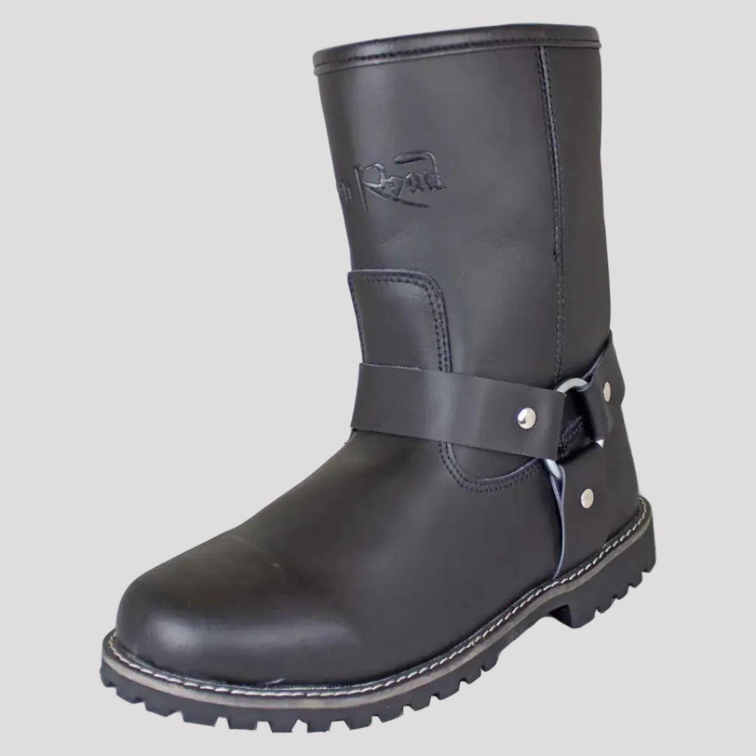 Open Road Men's Harness Motorcycle Boots - Boutique of Leathers/Open Road