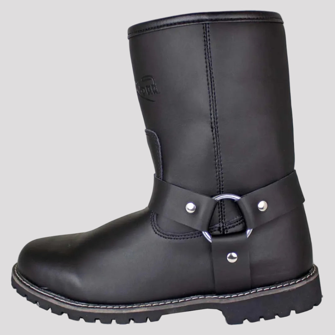 Open Road Men's Harness Motorcycle Boots - Boutique of Leathers/Open Road