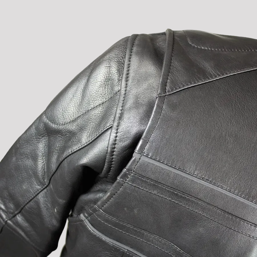 Open Road Men's Leather Armored Riding Jacket Men's Motorcycle Jackets Boutique of Leathers/Open Road