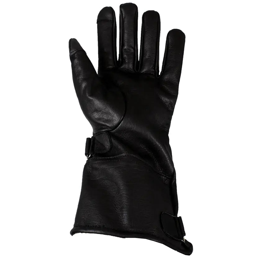 Open Road Men's Leather Gauntlet Riding Gloves Men's Motorcycle Gloves Boutique of Leathers/Open Road