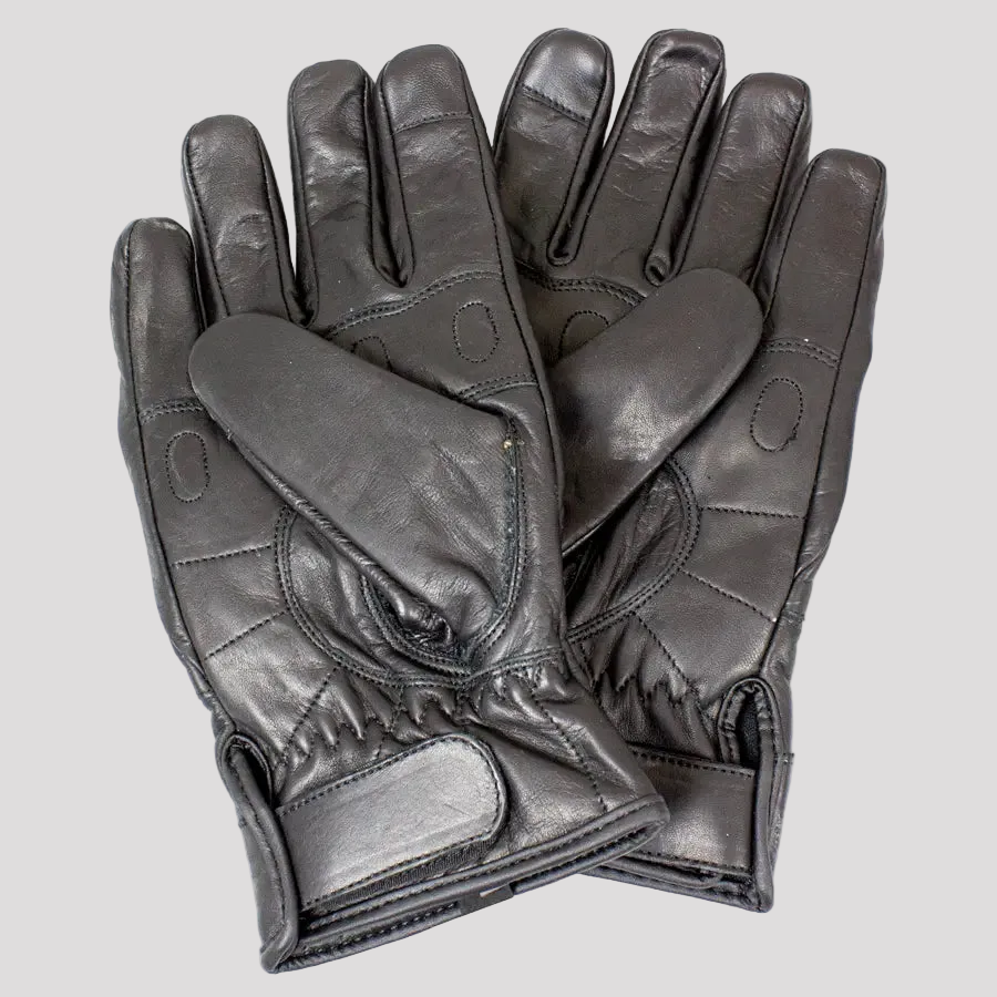 Open Road Men's Leather Kevlar Knuckle Motorcycle Gloves Men's Motorcycle Gloves Boutique of Leathers/Open Road