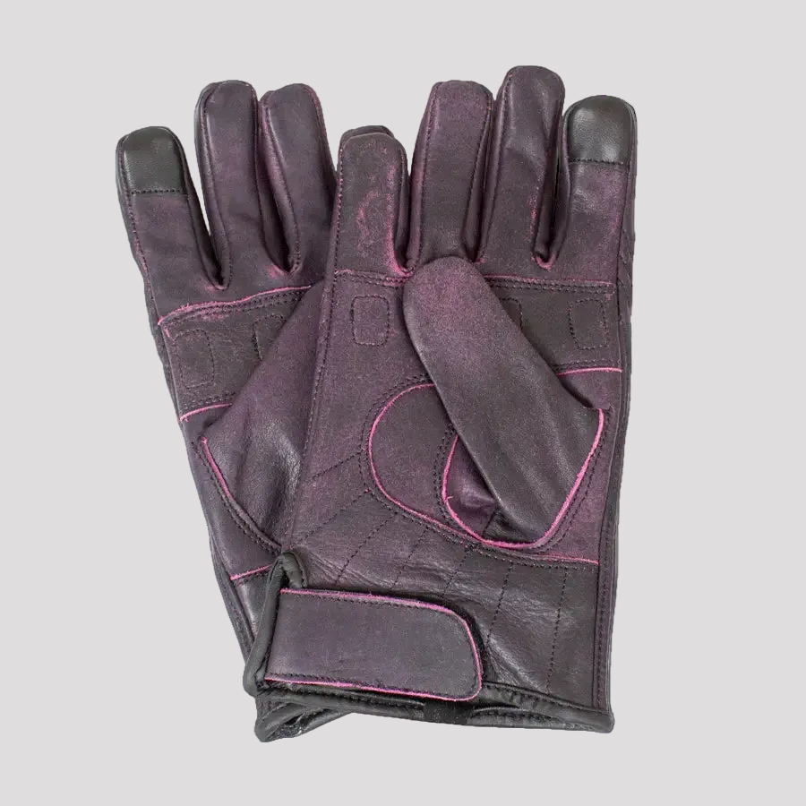Open Road Women's Kevlar Knuckle Motorcycle Gloves Women's Motorcycle Gloves Boutique of Leathers/Open Road