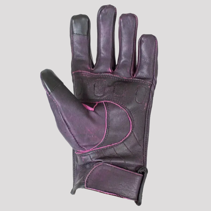 Open Road Women's Kevlar Knuckle Motorcycle Gloves Women's Motorcycle Gloves Boutique of Leathers/Open Road