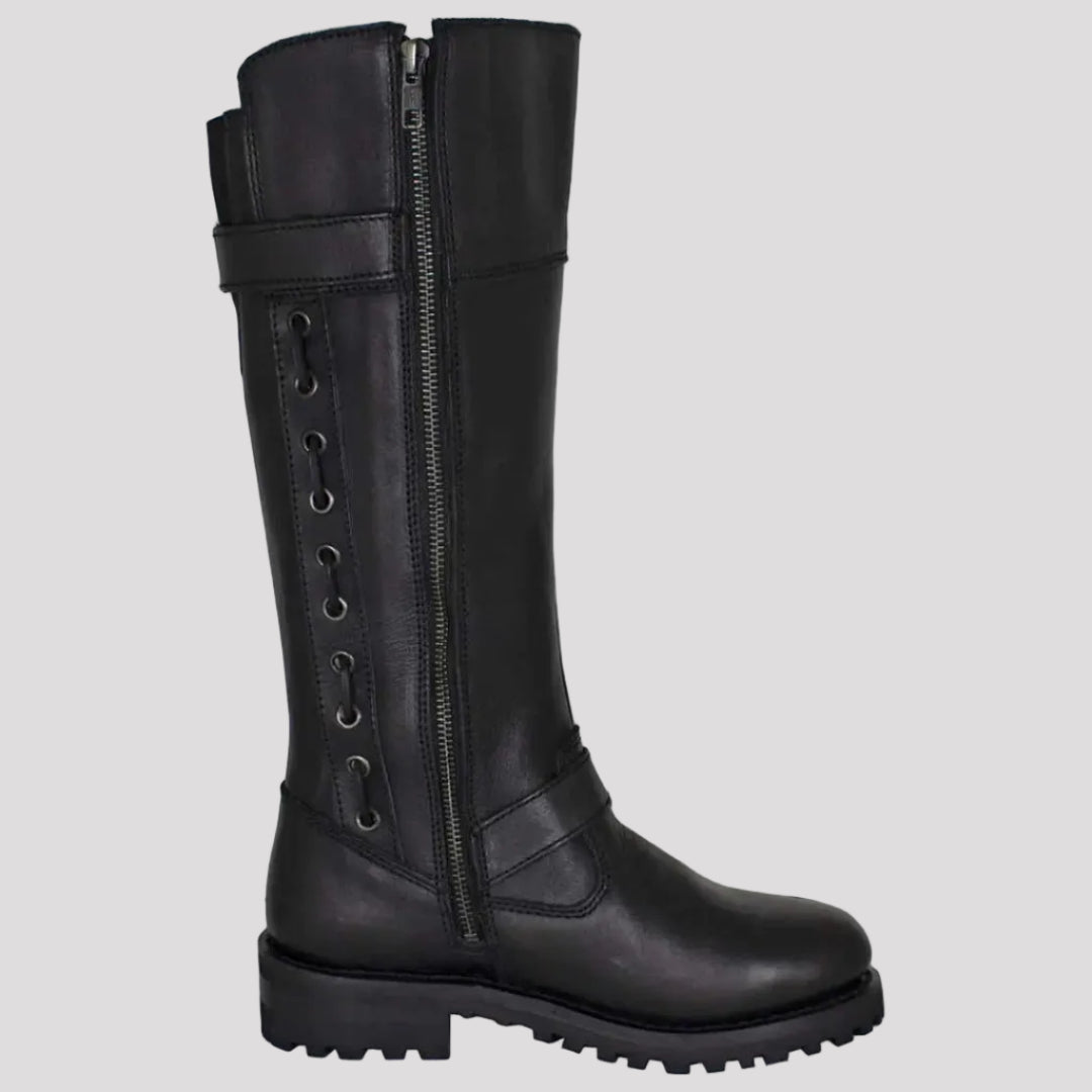 Open Road Women's Tall Motorcycle Boots - Boutique of Leathers/Open Road