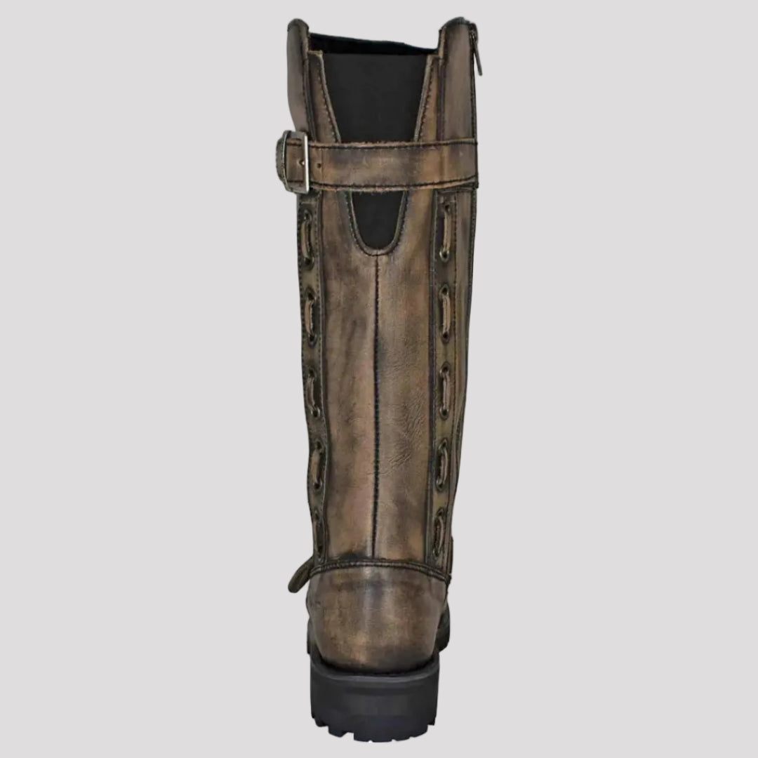 Open Road Women's Tall Motorcycle Boots - Boutique of Leathers/Open Road