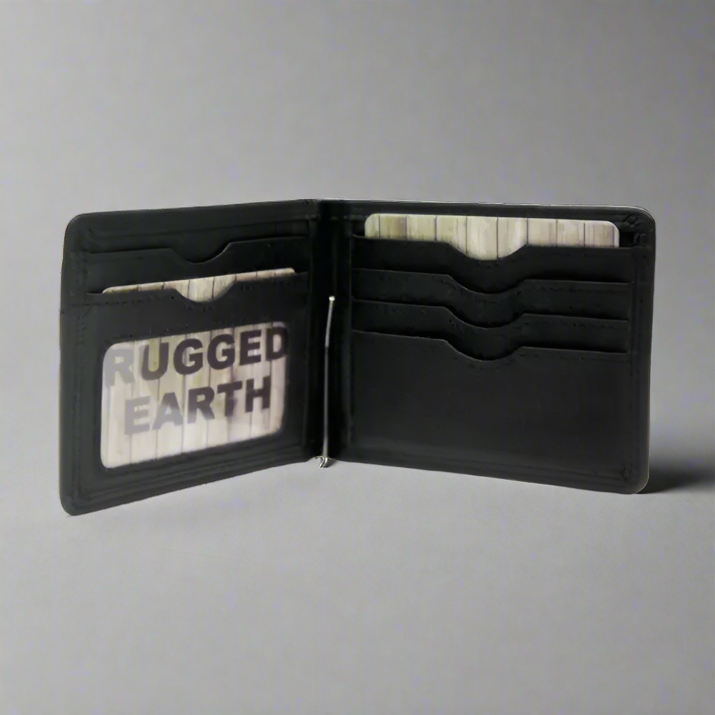 Rugged Earth Men's Leather Money Clip Wallet Men's Wallets Boutique of Leathers/Open Road