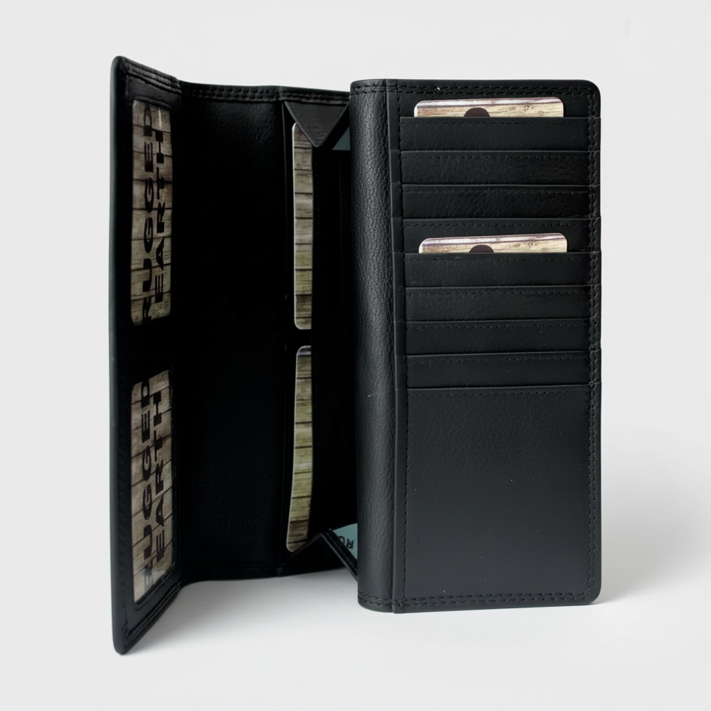 Rugged Earth Women's Leather Wallet Women's Wallets Boutique of Leathers/Open Road