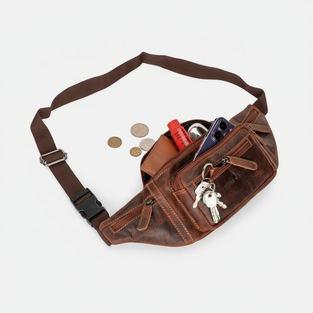 Greenwood Leather Waist Bag