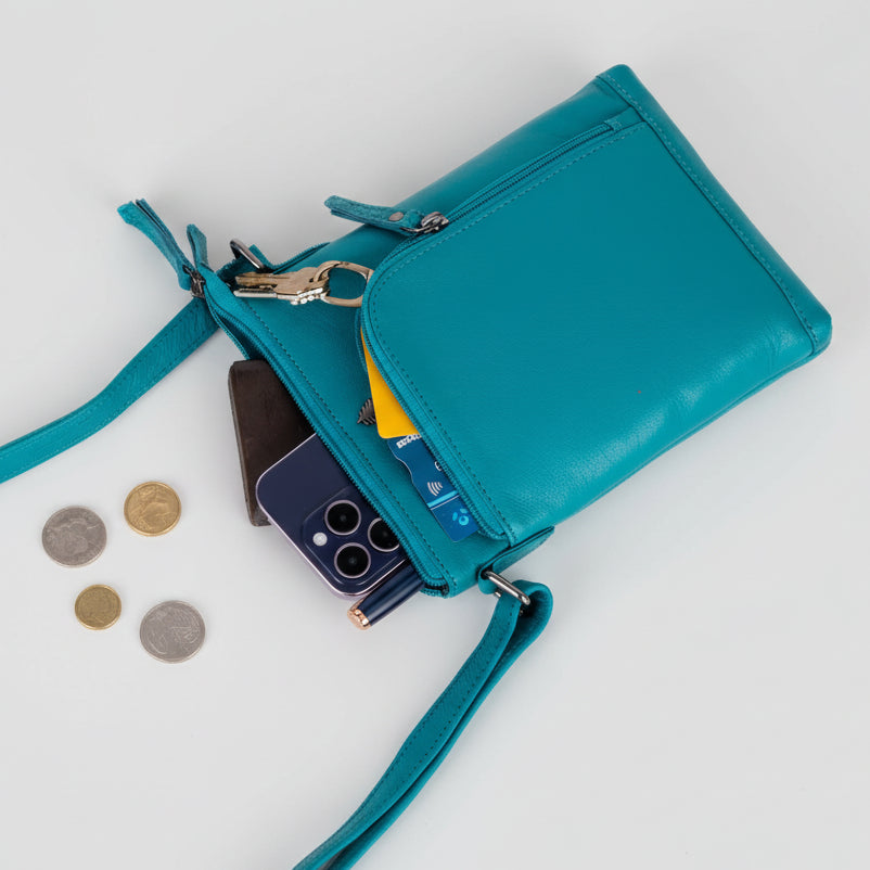 Greenwood Leather Siena Mini Crossbody Bag - Boutique of Leathers/Open Road