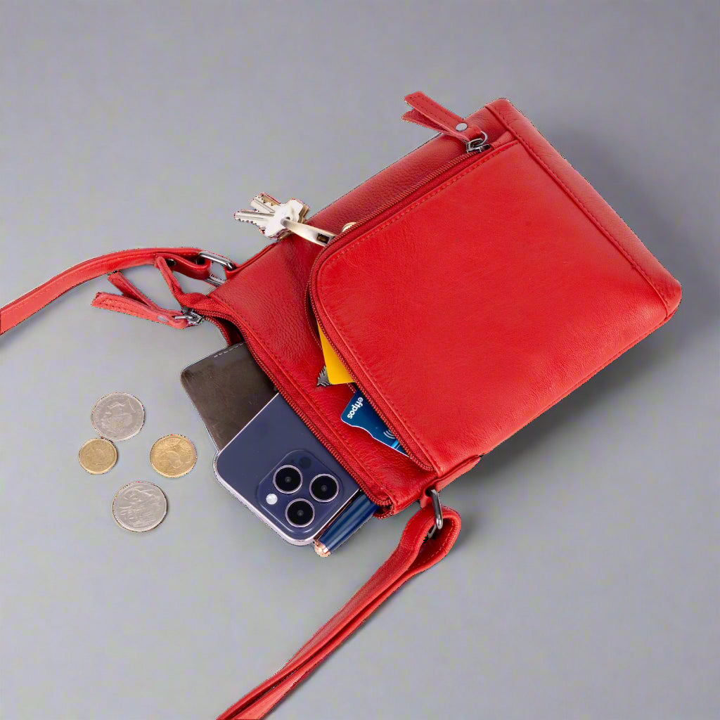 Greenwood Leather Siena Mini Crossbody Bag - Boutique of Leathers/Open Road