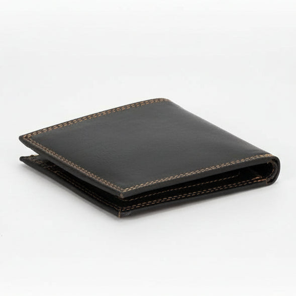 Greenwood Leather Men’s Bifold RFID Wallet