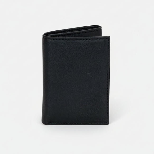 Greenwood Leather Men’s Tri-Fold RFID Wallet