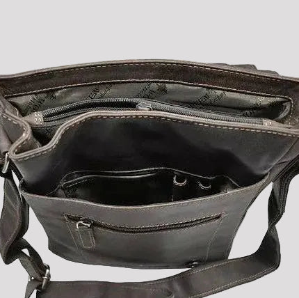 Greenwood Leather Messenger Bag