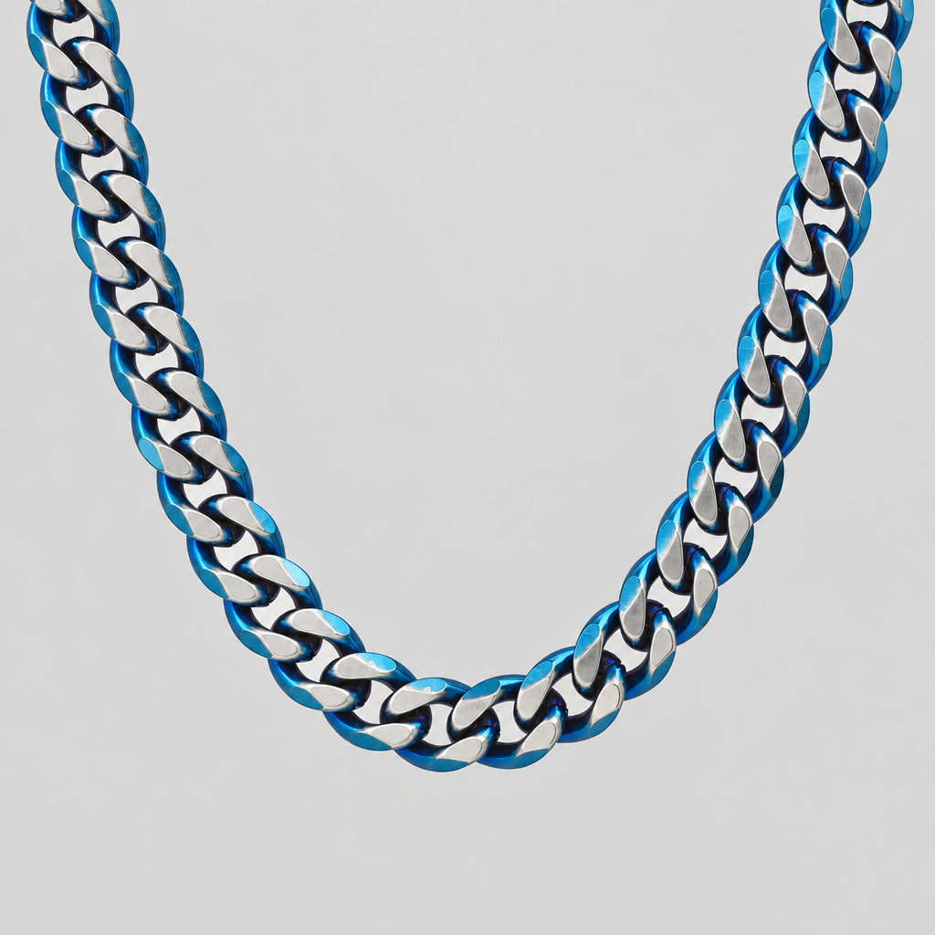 Steeltime Cuban Link Chain Necklace - Boutique of Leathers/Open Road