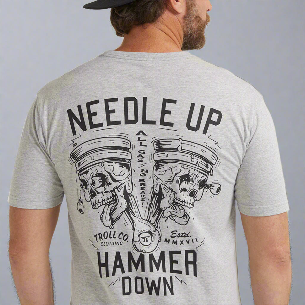 DHCM Hammer Twins Tee - Boutique of Leathers/Open Road