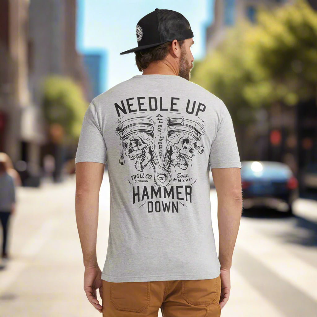 DHCM Hammer Twins Tee - Boutique of Leathers/Open Road