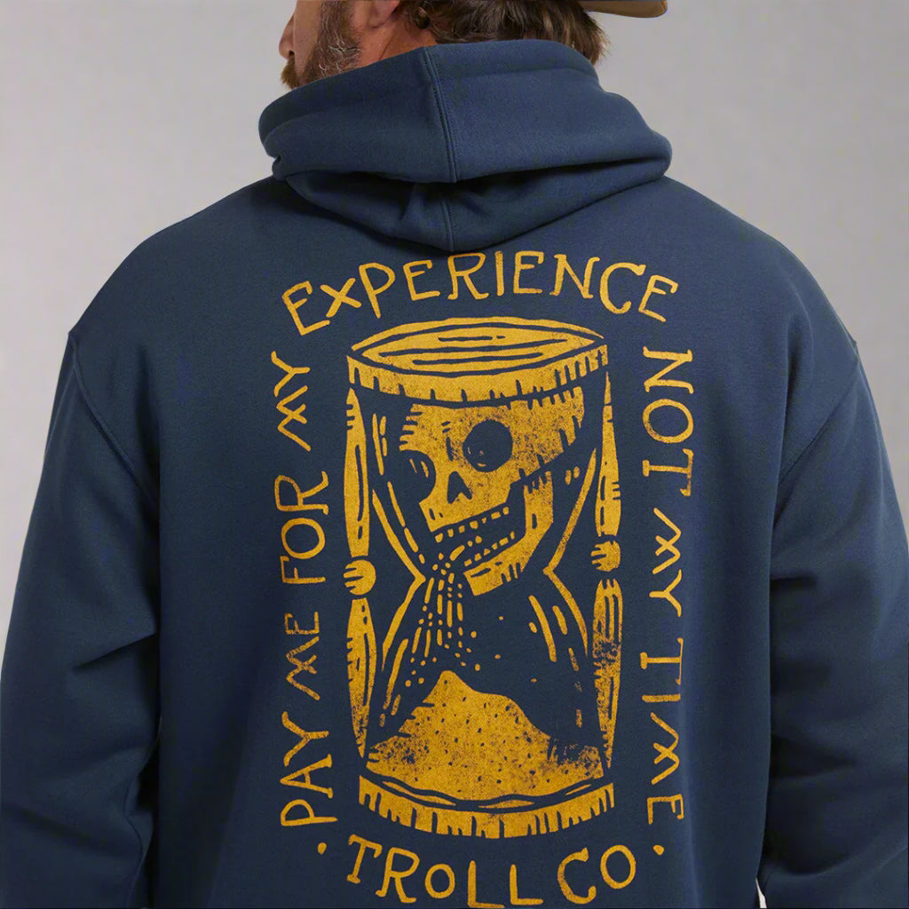 DHCM Men's Pay Me For My Experience Hoodie - Boutique of Leathers/Open Road