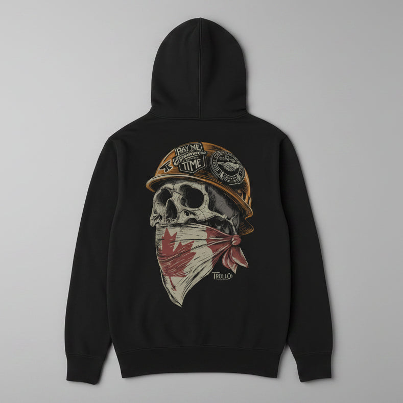 DHCM Men's Hoodie - Pay Me For My Experience, Not My Time - Boutique of Leathers/Open Road