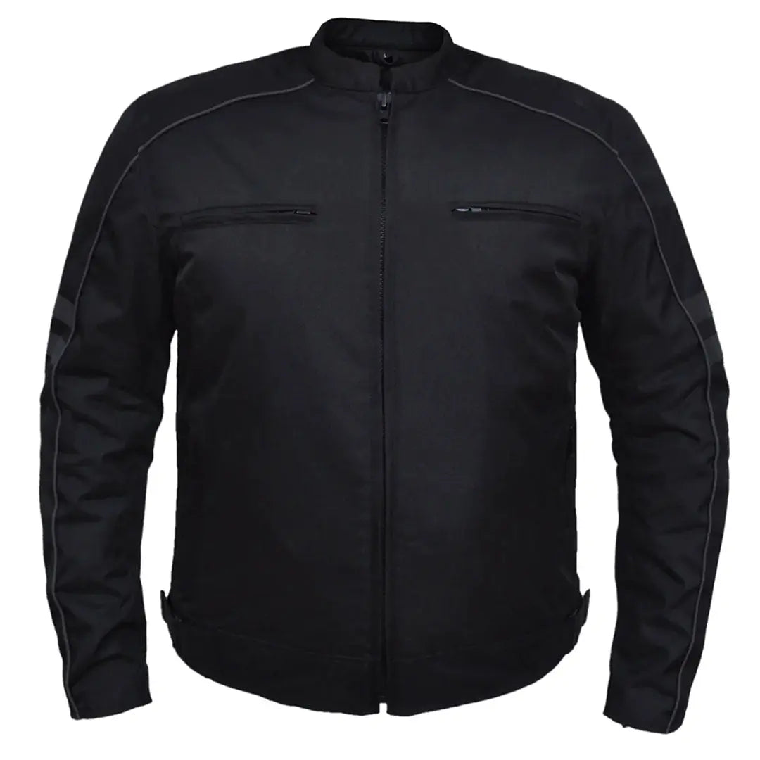 Unik International Men's Nylon Textile Jacket Men's Armoured Shirts Boutique of Leathers/Open Road