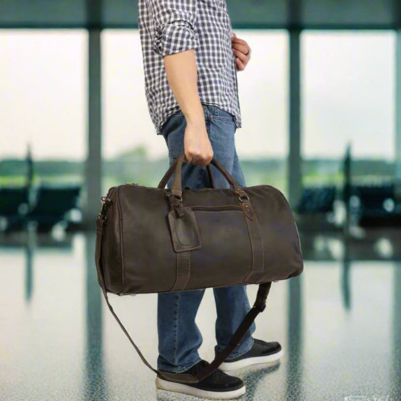 Greenwood Leather Weekend Travel Bag - Boutique of Leathers/Open Road