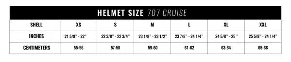 VOSS 707 Cruise Carbon Fibre Peak Half Helmet Matte Black Motorcycle Helmets Boutique of Leathers/Open Road