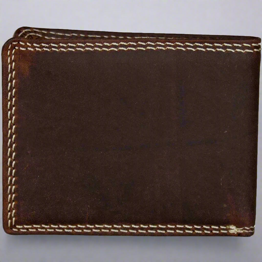 Viceroy Men's Bifold Leather Wallet - Boutique of Leathers/Open Road