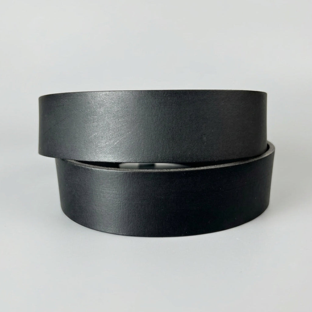Men's Buffalo Grain Leather Belt - Boutique of Leathers/Open Road