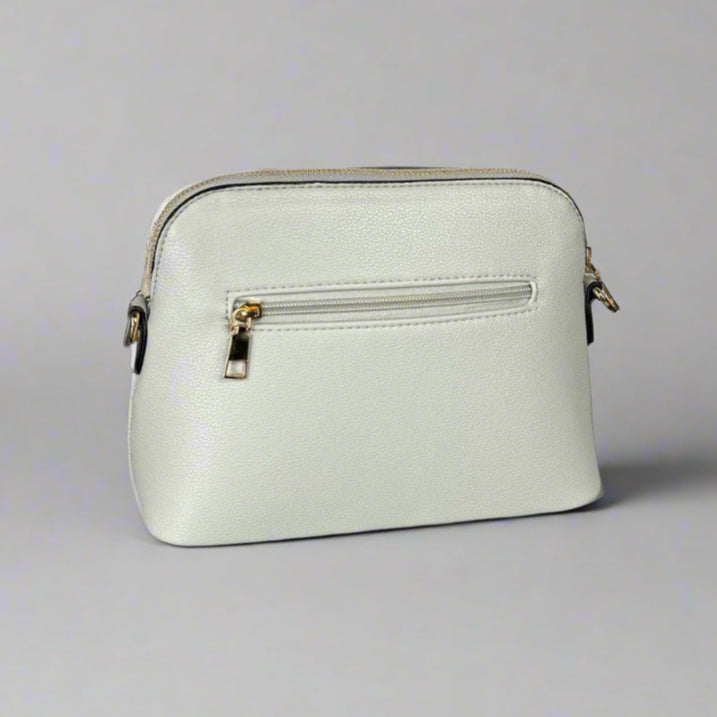 Temptation Italy Faux Leather Small Crossbody Bag with Floral Design - Boutique of Leathers/Open Road
