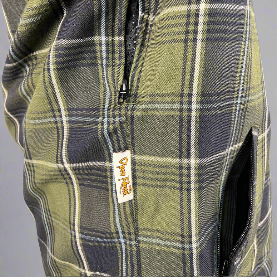 Men’s Armored Shirt with Removable Hoodie - Boutique of Leathers/Open Road