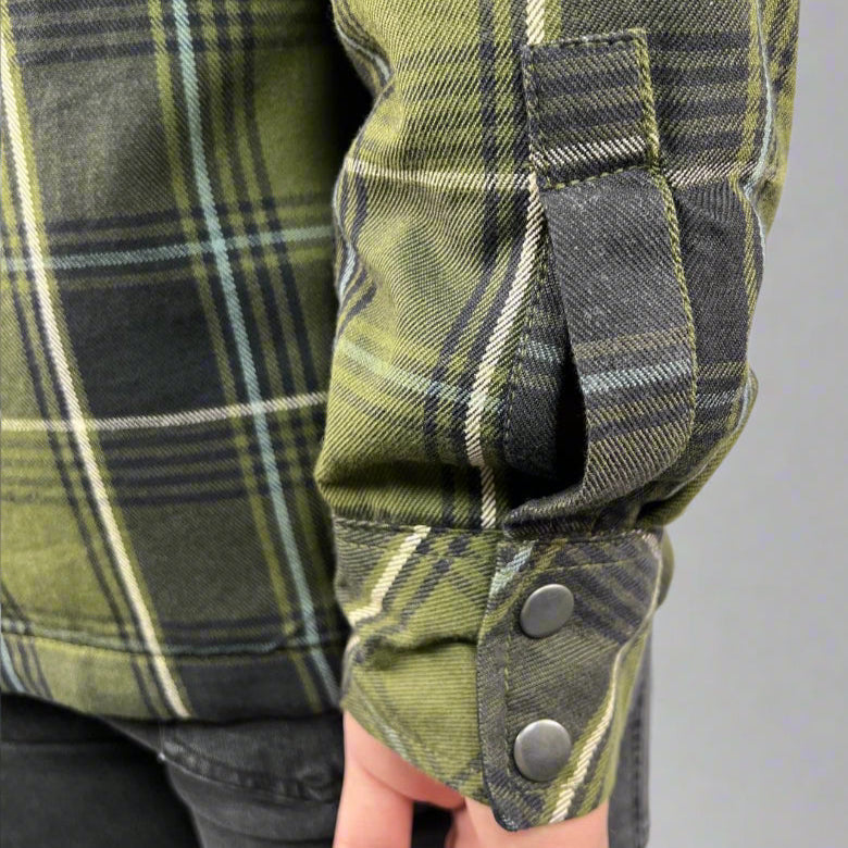 Men’s Armored Shirt with Removable Hoodie - Boutique of Leathers/Open Road