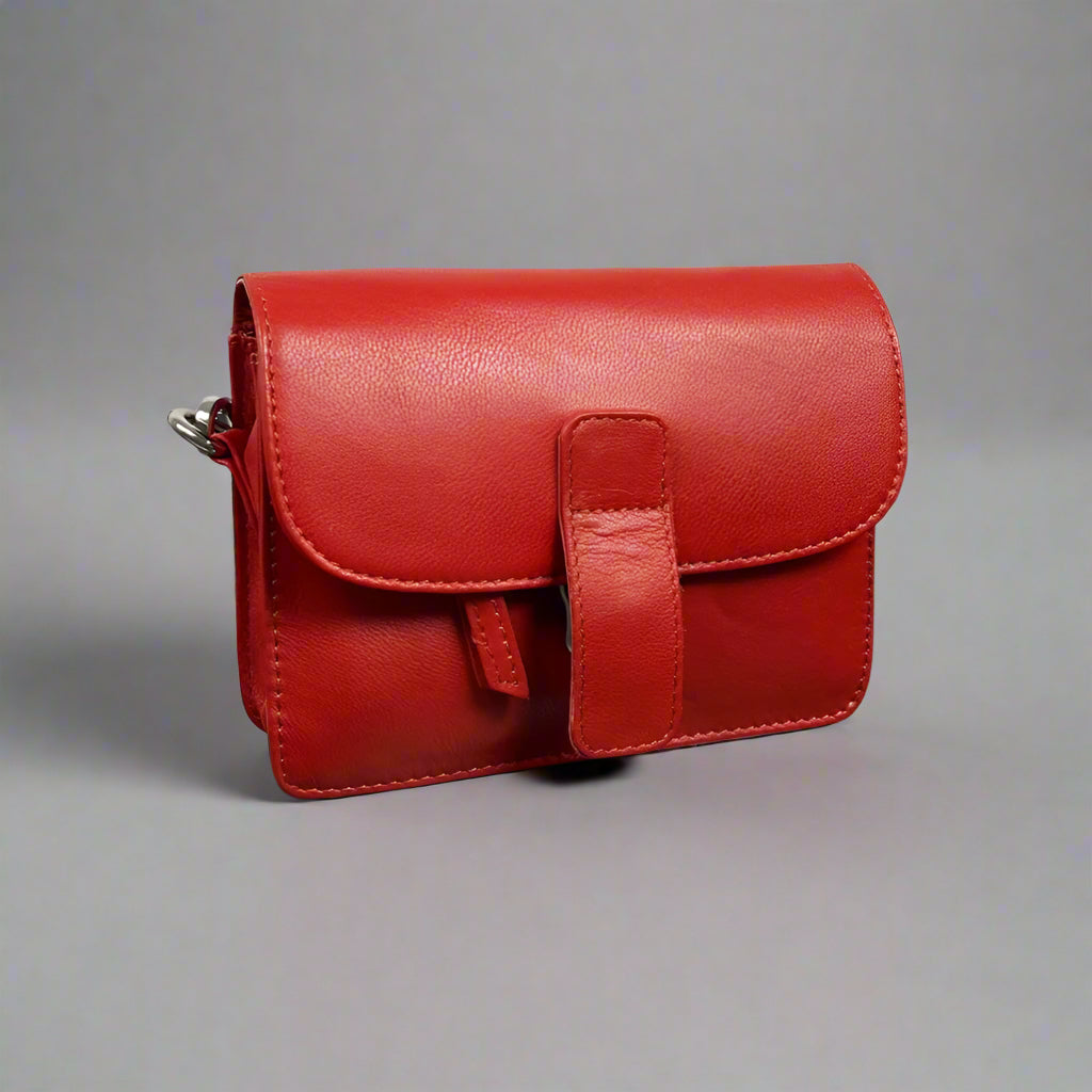 Greenwood Leather Mini Crossbody Bag - Boutique of Leathers/Open Road