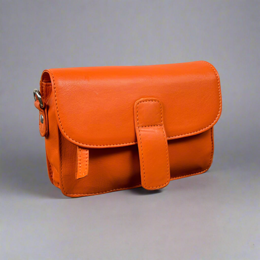 Greenwood Leather Mini Crossbody Bag - Boutique of Leathers/Open Road