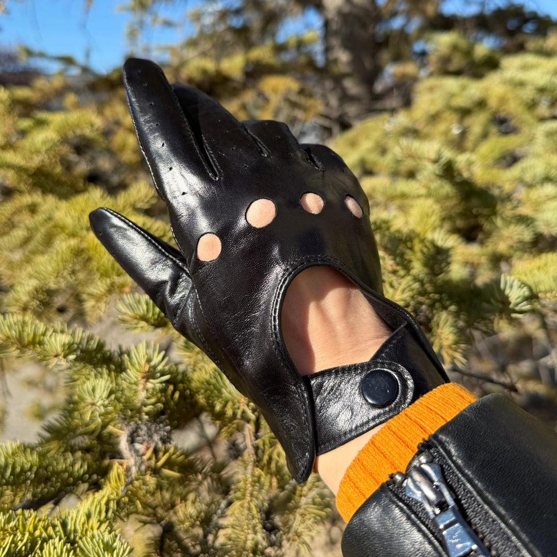 Women's Leather Driving Gloves
