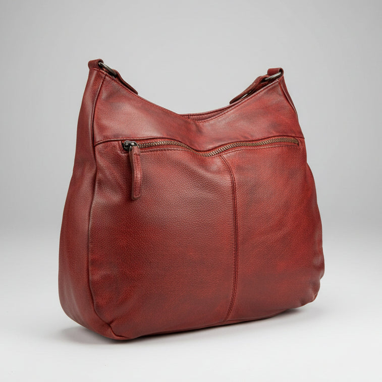 The MET Cow Leather Women's Shoulder Bag