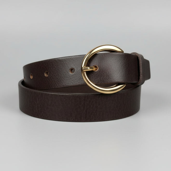 Keldon Women's Italian Leather Belt - Boutique of Leathers/Open Road