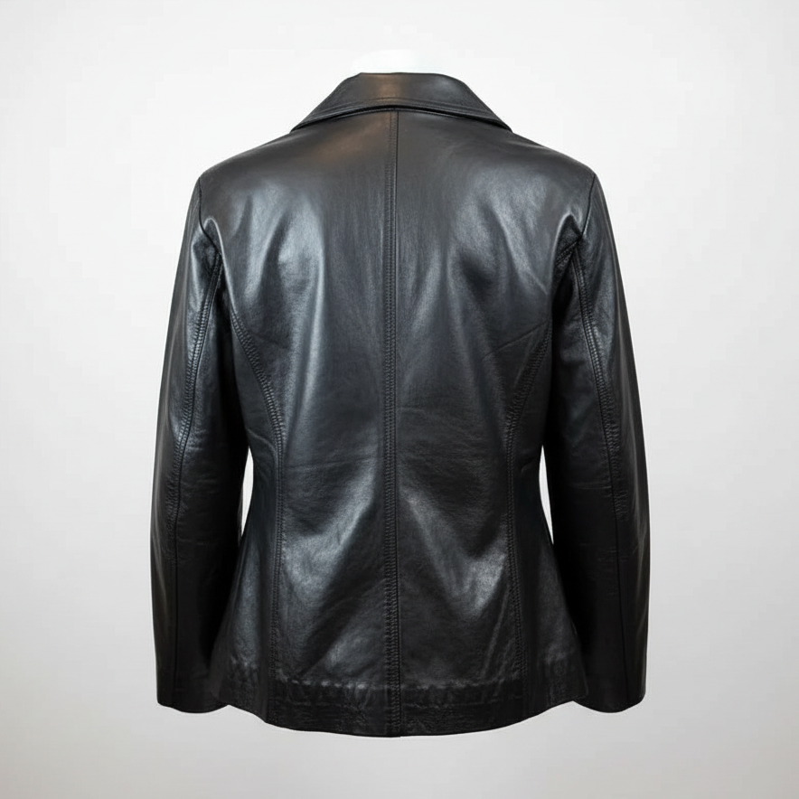 Women's Blazer Stitched Leather Jacket Women's Coats & Jackets Boutique of Leathers/Open Road