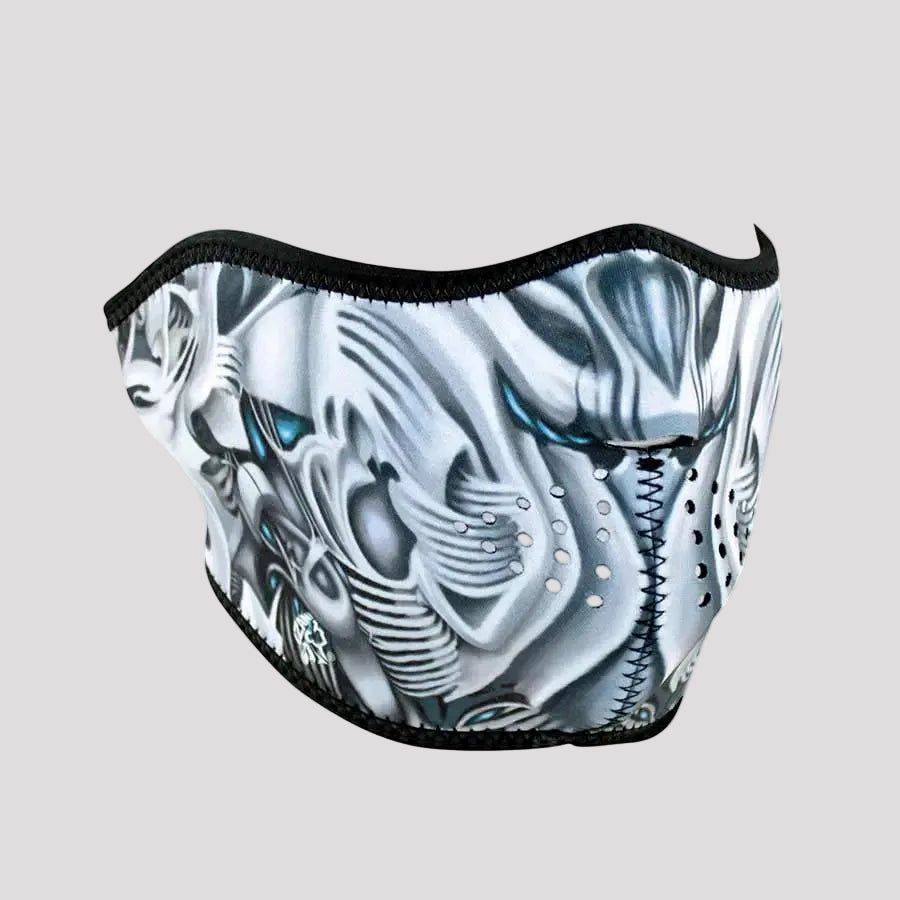 ZANheadgear Bio-mechanical Neoprene Half Mask Neck Gaiters & Masks Boutique of Leathers/Open Road