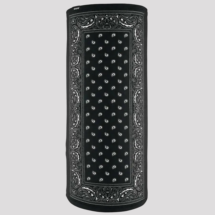 ZANheadgear Black Paisley Motley Tube Bandanas & Headties Boutique of Leathers/Open Road