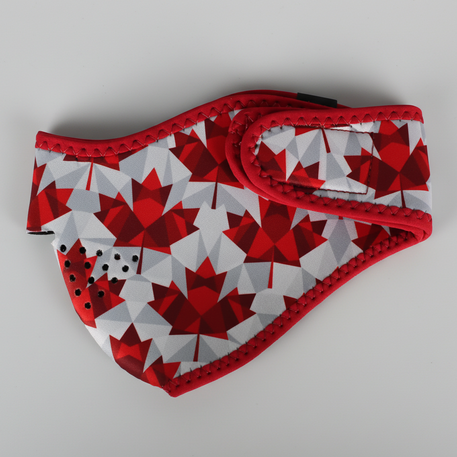 ZANheadgear Canadian Pride Neoprene Half Mask - Boutique of Leathers/Open Road