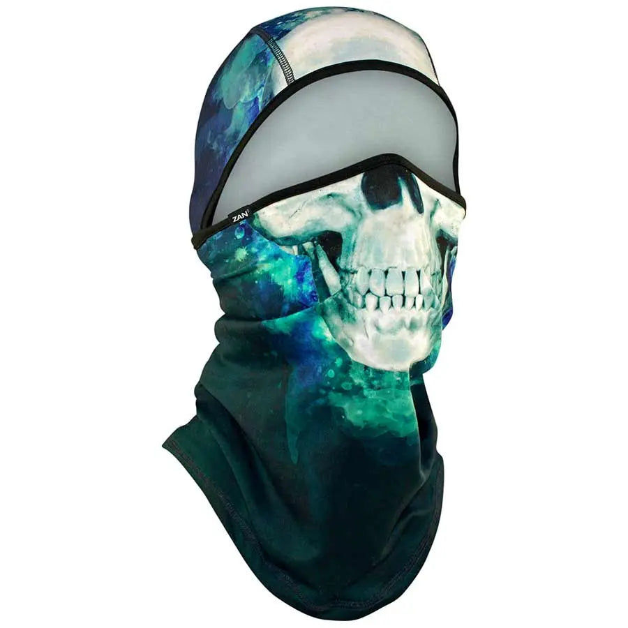 ZANheadgear Convertible Balaclava SportFlex Series Paint Skull - Boutique of Leathers/Open Road