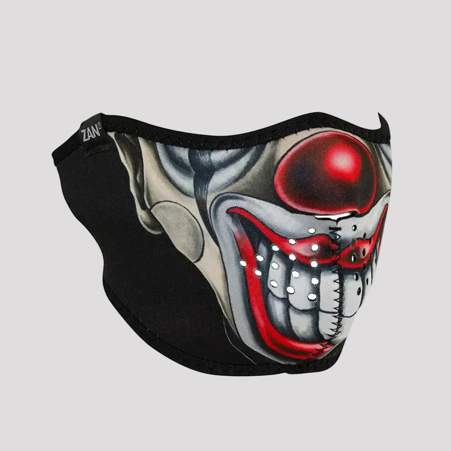 ZANheadgear Half Mask Neoprene Chicano Clown - Boutique of Leathers/Open Road
